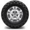 Lakeside Buggies MODZ 10" Vampire Gunmetal Wheels & Off-Road Tires Combo- G1-5102-GM OFF-ROAD OPTION Modz Tire & Wheel Combos