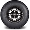 Lakeside Buggies MODZ 10" Enforcer Matte Black Wheels & Street Tires Combo- G1-5111-MTB STREET OPTION Modz Tire & Wheel Combos