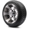 Lakeside Buggies MODZ 12" Ambush Gunmetal Wheels & Street Tires Combo- G1-5200-GM STREET OPTION Modz Tire & Wheel Combos