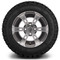 Lakeside Buggies MODZ 12" Ambush Gunmetal Wheels & Off-Road Tires Combo- G1-5200-GM OFF-ROAD OPTION Modz Tire & Wheel Combos