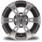 Lakeside Buggies MODZ Ambush Gunmetal 12" Golf Cart Wheel- G1-5200-GM Modz Wheels