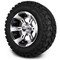 Lakeside Buggies MODZ 12" Ambush Machined Black Wheels & Off-Road Tires Combo- G1-5200-MB OFF-ROAD OPTION Modz Tire & Wheel Combos