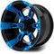 Lakeside Buggies MODZ Ambush Blue & Black 12" Golf Cart Wheel- G1-5200-MBB Modz Wheels