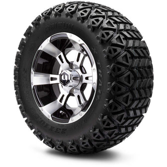 Lakeside Buggies MODZ 12" Ambush Machined Black Wheels & Off-Road Tires Combo- G1-5200-MB OFF-ROAD OPTION Modz Tire & Wheel Combos