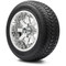 Lakeside Buggies MODZ 12" Assault Chrome Wheels & Street Tires Combo- G1-5201-CM STREET OPTION Modz Tire & Wheel Combos