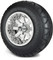 Lakeside Buggies MODZ 12" Assault Chrome Wheels & Street Tires Combo- G1-5201-CM STREET OPTION Modz Tire & Wheel Combos