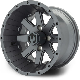 Lakeside Buggies MODZ Assault Matte Gunmetal 12" Golf Cart Wheel- G1-5201-GM Modz Wheels