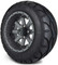 Lakeside Buggies MODZ 12" Assault Matte Gunmetal Wheels & Street Tires Combo- G1-5201-GM STREET OPTION Modz Tire & Wheel Combos