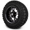 Lakeside Buggies MODZ 12" Vampire Glossy Black Wheels & Off-Road Tires Combo- G1-5202-GB OFF-ROAD OPTION Modz Tire & Wheel Combos