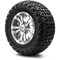 Lakeside Buggies MODZ 12" Vampire Gunmetal Wheels & Off-Road Tires Combo- G1-5202-GM OFF-ROAD OPTION Modz Tire & Wheel Combos