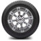 Lakeside Buggies MODZ 12" Tempest Gunmetal Wheels & Street Tires Combo- G1-5203-GM STREET OPTION Modz Tire & Wheel Combos