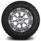 Lakeside Buggies MODZ 12" Tempest Gunmetal Wheels & Off-Road Tires Combo- G1-5203-GM OFF-ROAD OPTION Modz Tire & Wheel Combos