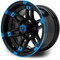 Lakeside Buggies MODZ Aftershock Blue & Black 12" Golf Cart Wheel- G1-5210-MBB Modz Wheels