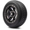 Lakeside Buggies MODZ 12" Enforcer Matte Black Wheels & Street Tires Combo- G1-5211-MTB STREET OPTION Modz Tire & Wheel Combos