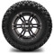 Lakeside Buggies MODZ 12" Enforcer Matte Black Wheels & Off-Road Tires Combo- G1-5211-MTB OFF-ROAD OPTION Modz Tire & Wheel Combos