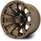 Lakeside Buggies MODZ Bomber Matte Bronze 12" Golf Cart Wheel- G1-5215-BRZ Modz Wheels