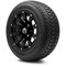 Lakeside Buggies MODZ 12" Bomber Matte Black Wheels & Street Tires Combo- G1-5215-MTB STREET OPTION Modz Tire & Wheel Combos