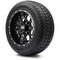 Lakeside Buggies MODZ 12" Vortex Matte Black Wheels & Street Tires Combo- G1-5216-MTB STREET OPTION Modz Tire & Wheel Combos