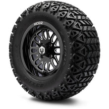 Lakeside Buggies MODZ 12" Mayhem Glossy Black with Ball Mill Wheels & Off-Road Tires Combo- G1-5217-BB OFF-ROAD OPTION Modz Tire & Wheel Combos