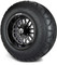 Lakeside Buggies MODZ 12" Mayhem Glossy Black with Ball Mill Wheels & Street Tires Combo- G1-5217-BB STREET OPTION Modz Tire & Wheel Combos