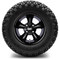 Lakeside Buggies MODZ 12" Godfather Glossy Black Wheels & Off-Road Tires Combo- G1-5218-GB OFF-ROAD OPTION Modz Tire & Wheel Combos