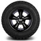 Lakeside Buggies MODZ 12" Godfather Glossy Black Wheels & Off-Road Tires Combo- G1-5218-GB OFF-ROAD OPTION Modz Tire & Wheel Combos