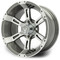 Lakeside Buggies MODZ Ambush Gunmetal 14" Golf Cart Wheel- G1-5400-GM Modz Wheels