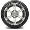 Lakeside Buggies MODZ 14" Ambush Gunmetal Wheels & Street Tires Combo- G1-5400-GM STREET OPTION Modz Tire & Wheel Combos