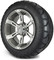 Lakeside Buggies MODZ 14" Ambush Gunmetal Wheels & Street Tires Combo- G1-5400-GM STREET OPTION Modz Tire & Wheel Combos