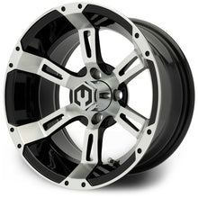 Lakeside Buggies MODZ Ambush Machine & Black 14" Golf Cart Wheel- G1-5400-MB Modz Wheels