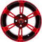 Lakeside Buggies MODZ Ambush Red & Black 14" Golf Cart Wheel- G1-5400-MBR Modz Wheels