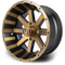 Lakeside Buggies MODZ Assault Bronze 14" Golf Cart Wheel- G1-5401-BRZ Modz Wheels