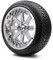 Lakeside Buggies MODZ 14" Assault Chrome Wheels & Street Tires Combo- G1-5401-CM STREET OPTION Modz Tire & Wheel Combos