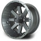 Lakeside Buggies MODZ Assault Matte Gunmetal 14" Golf Cart Wheel- G1-5401-GM Modz Wheels