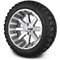 Lakeside Buggies MODZ 14" Assault Machined Gunmetal Wheels & Off-Road Tires Combo- G1-5401-GMF OFF-ROAD OPTION Modz Tire & Wheel Combos