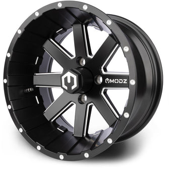 Lakeside Buggies MODZ Assault Matte Black 14" Golf Cart Wheel- G1-5401-MTB Modz Wheels