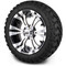 Lakeside Buggies MODZ 14" Vampire Machined Black Wheels & Off-Road Tires Combo- G1-5402-MB OFF-ROAD OPTION Modz Tire & Wheel Combos