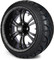 Lakeside Buggies MODZ 14" Vampire Matte Black Wheels & Street Tires Combo- G1-5402-MTB STREET OPTION Modz Tire & Wheel Combos