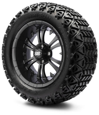 Lakeside Buggies MODZ 14" Vampire Matte Black Wheels & Off-Road Tires Combo- G1-5402-MTB OFF-ROAD OPTION Modz Tire & Wheel Combos