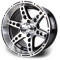 Lakeside Buggies MODZ Reef Machine & Black 14" Golf Cart Wheel- G1-5409-MB Modz Wheels