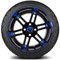 Lakeside Buggies MODZ 14" Aftershock Blue and Black Wheels & Street Tires Combo- G1-5410-MBB STREET OPTION Modz Tire & Wheel Combos