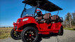 Lakeside Buggies MODZ 14" Mauler Glossy Black and Red with Ball Mill Wheels & Off-Road Tires Combo- G1-5412-BBR OFF-ROAD OPTION Modz Tire & Wheel Combos