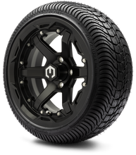 Lakeside Buggies MODZ 14" Gladiator Matte Black Wheels and Street Tires Combo- G1-5413-M STREET OPTION Modz Tire & Wheel Combos