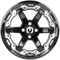 Lakeside Buggies MODZ Gladiator Machine & Black 14" Golf Cart Wheel- G1-5413-MB Modz Wheels