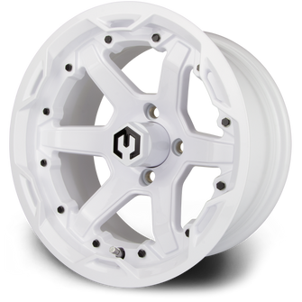 Lakeside Buggies MODZ Gladiator Glossy White 14" Golf Cart Wheel- G1-5413-W Modz Wheels