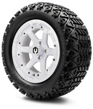 Lakeside Buggies MODZ 14" Gladiator Glossy White Wheels and Off-Road Tires Combo- G1-5413-W OFF-ROAD OPTION Modz Tire & Wheel Combos