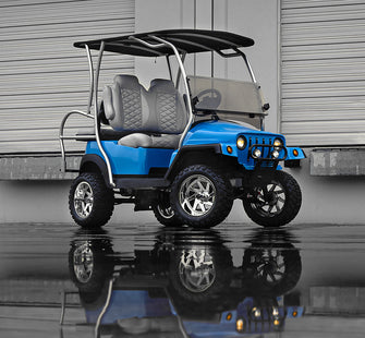 Lakeside Buggies MODZ® 14" Mayhem Chrome Wheels & Off-Road Tires Combo- CHROME Modz Tire & Wheel Combos