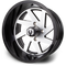 Lakeside Buggies MODZ Fury Machine & Black 14" Golf Cart Wheel- G1-5414-MB Modz Wheels