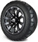 Lakeside Buggies MODZ 14" Bomber Matte Black Wheels & Street Tires Combo- G1-5415-MTB STREET OPTION Modz Tire & Wheel Combos