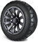 Lakeside Buggies MODZ 14" Bomber Matte Gunmetal Wheels & Street Tires Combo- G1-5415-SV STREET OPTION Modz Tire & Wheel Combos